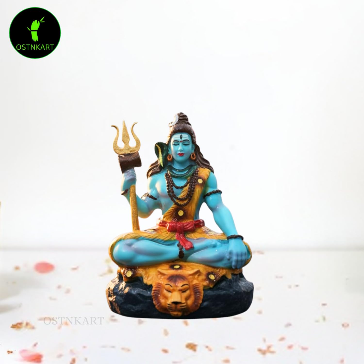 Shiva Statue for Car Dashboard & Home Decor | 3.5 Inch Resin